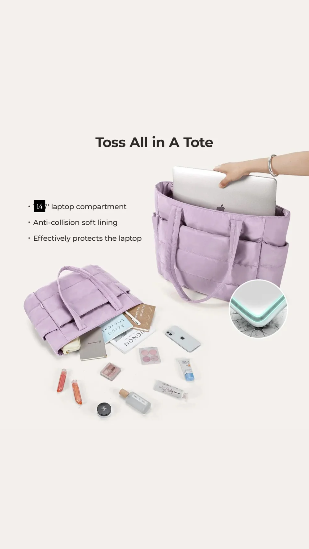 Puffer Tote Bag (BUY 1 GET 1 FREE) - Image 11